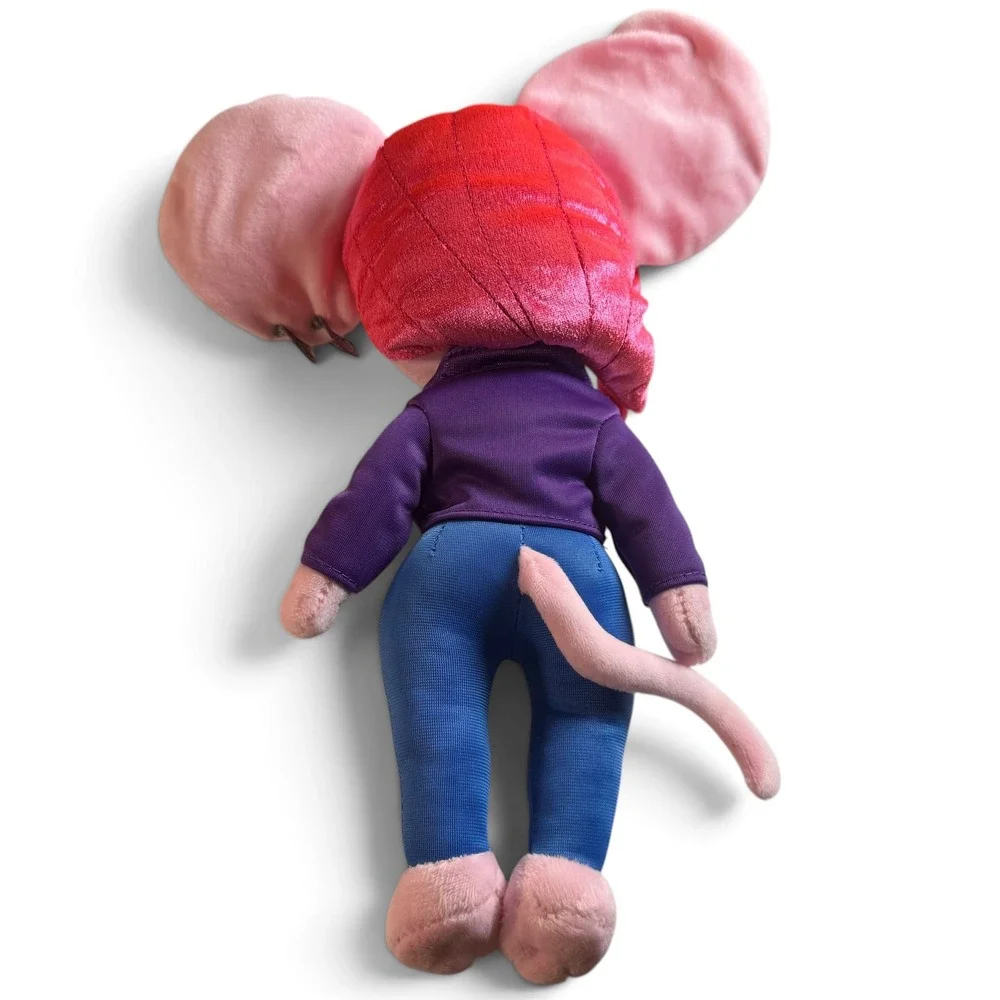 Bingo Blitz Moxie Mouse Plush Pink Stuffed Animal Toy Game Character 11.5 inch
